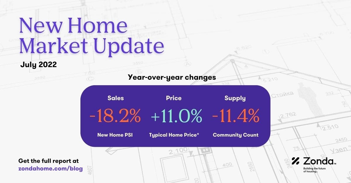 New Home Market Update July 2022 Zonda