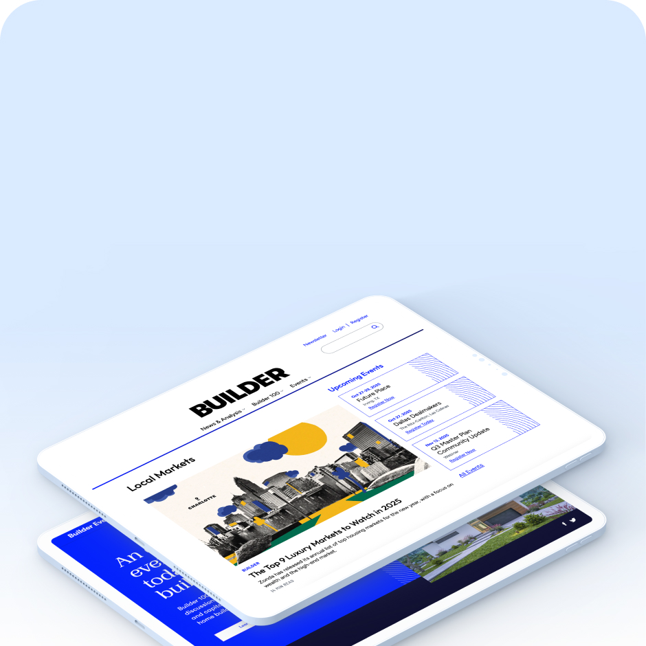 Zonda advertising and sponsorships: BUILDER