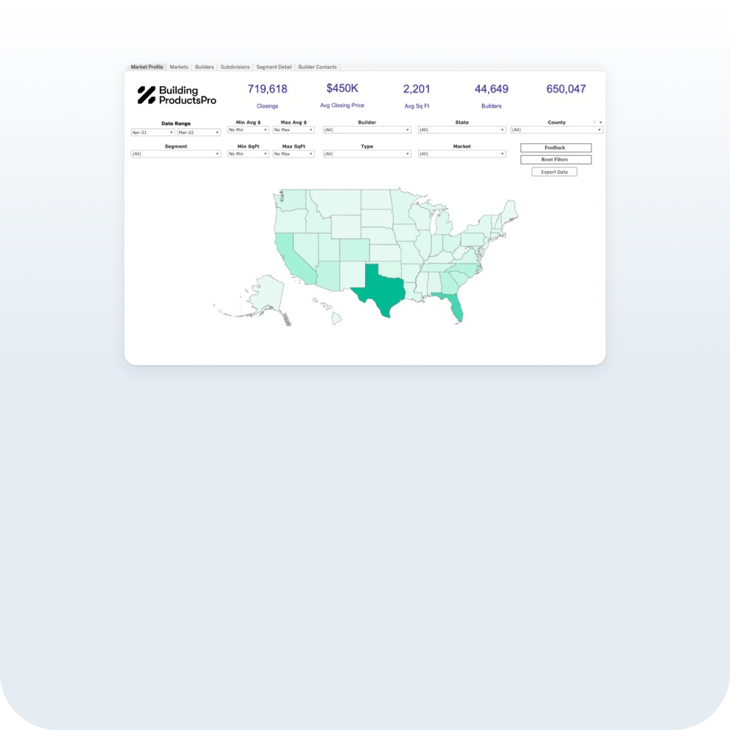 Zonda Enterprise: BuildingProductPro